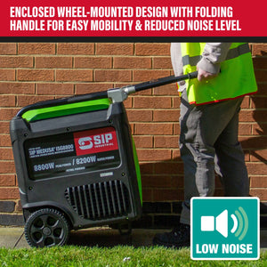 SIP MEDUSA® ISG8800 8.8kW Dual Voltage Digital Inverter Generator - SIP-25405 - SIP Tools UK - Trade Counter Direct