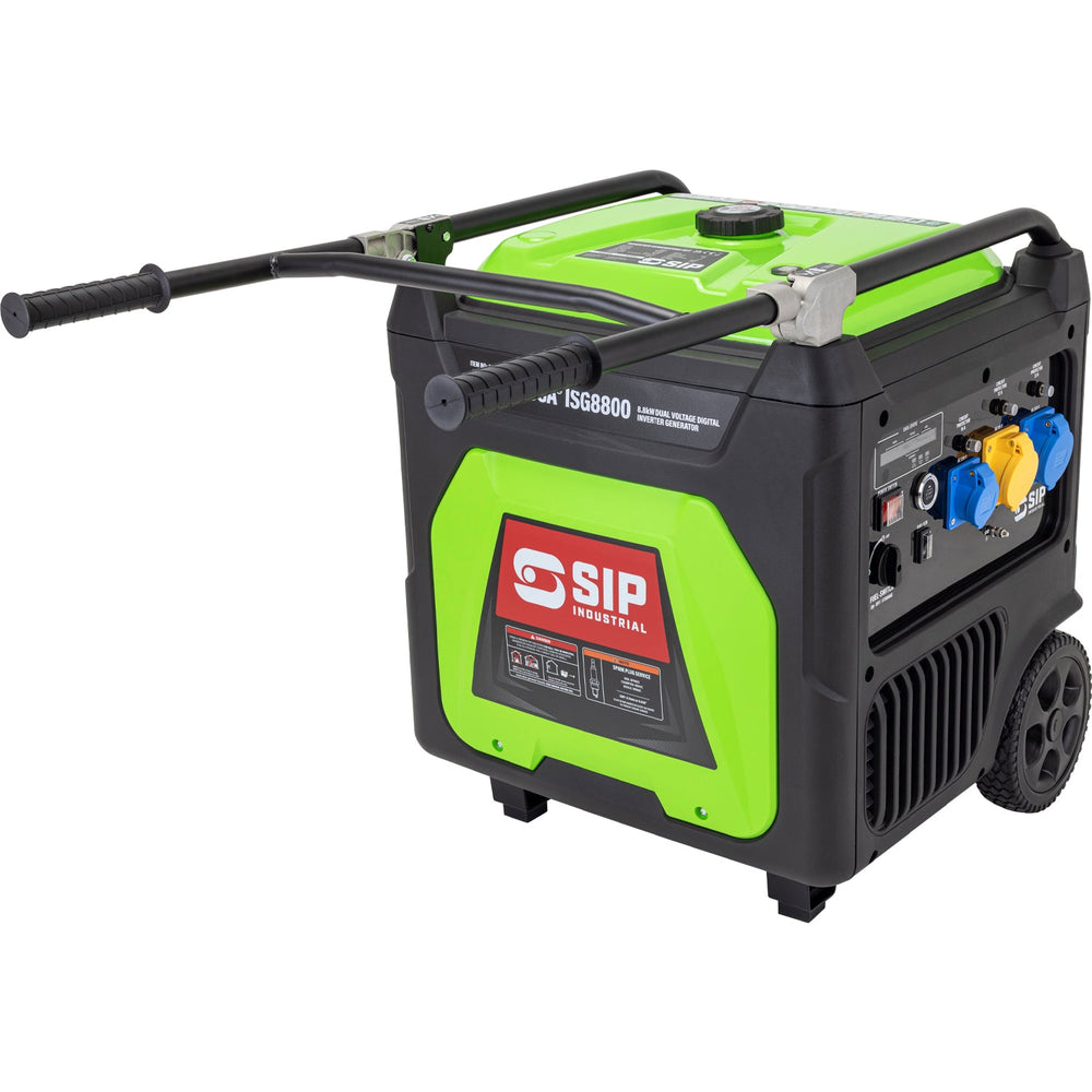SIP MEDUSA® ISG8800 8.8kW Dual Voltage Digital Inverter Generator - SIP-25405 - SIP Tools UK - Trade Counter Direct