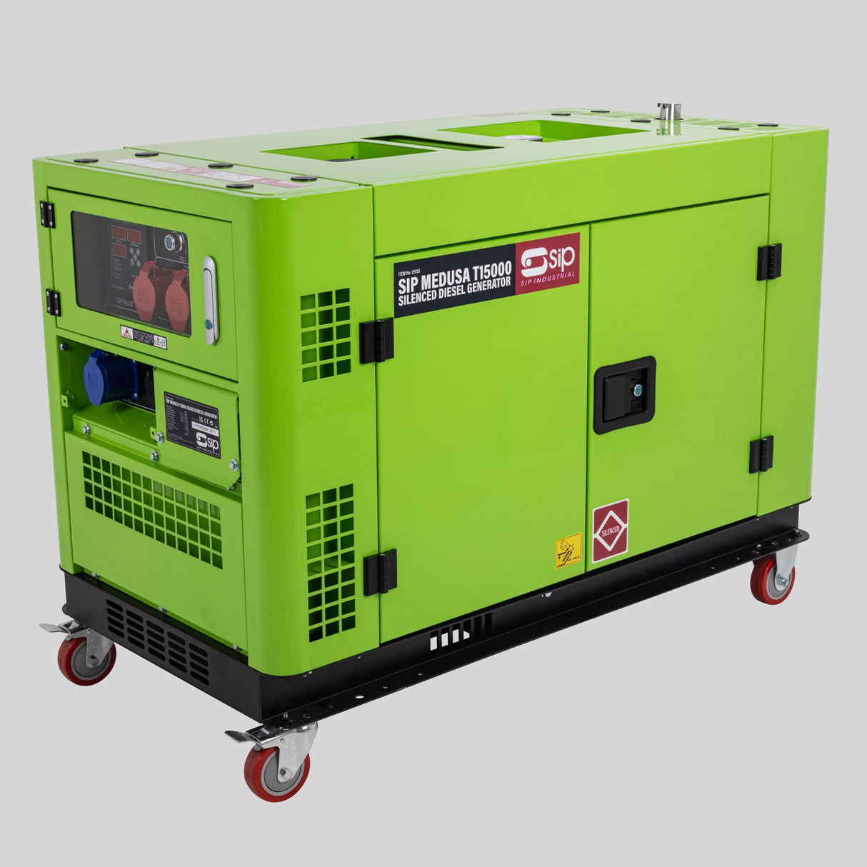 SIP MEDUSA T15000 Silenced Diesel Generator - SIP-25155 - SIP Tools UK - Trade Counter Direct