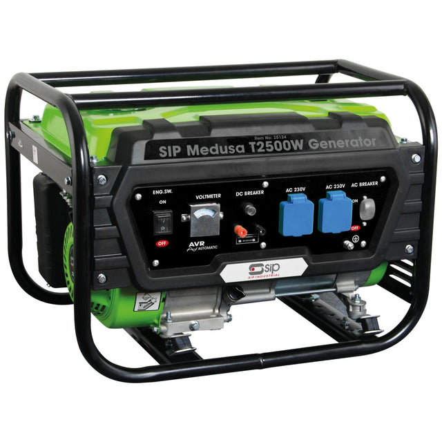 SIP MEDUSA T2500W Petrol Generator - 25124 - SIP-25124 - SIP Tools UK - Trade Counter Direct