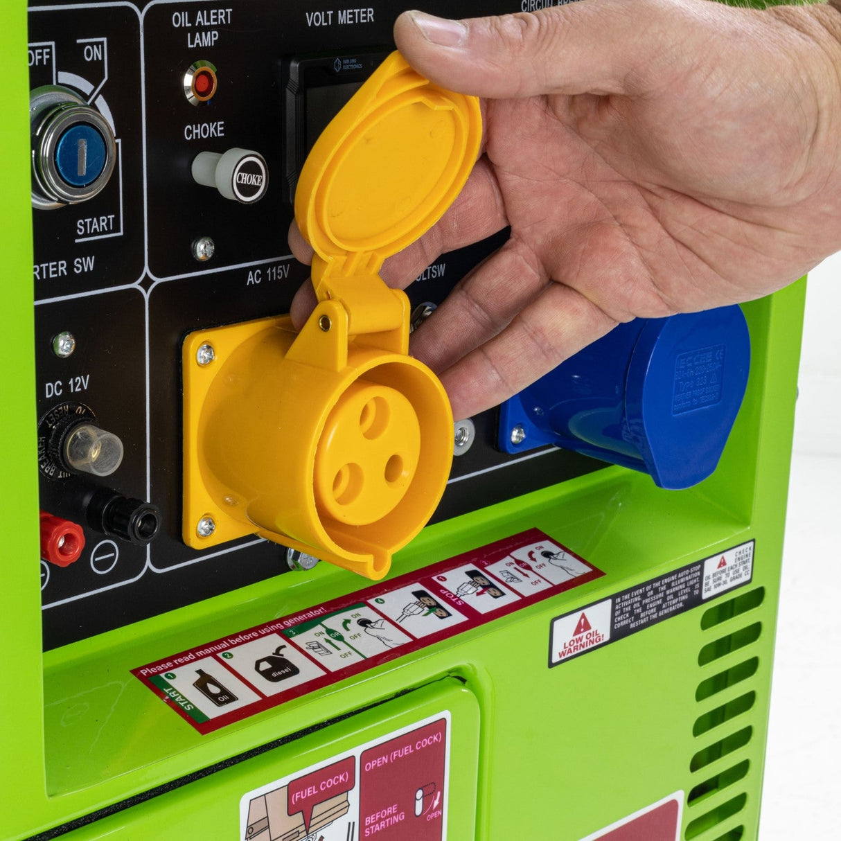 SIP MEDUSA T5500 Silenced Diesel Generator - SIP-25153 - SIP Tools UK - Trade Counter Direct