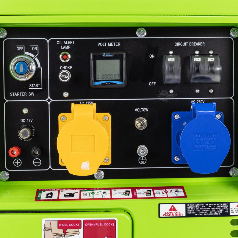 SIP MEDUSA T5500 Silenced Diesel Generator - SIP-25153 - SIP Tools UK - Trade Counter Direct