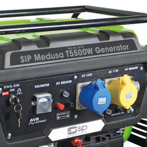 SIP MEDUSA T5500W Petrol Generator - SIP-25137 - SIP Tools UK - Trade Counter Direct