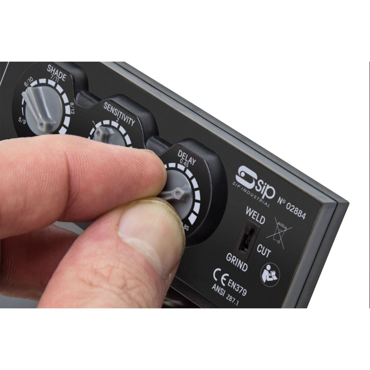 SIP METEOR 2300 Electronic Headshield - 02884 - SIP-02884 - SIP Tools UK - Trade Counter Direct