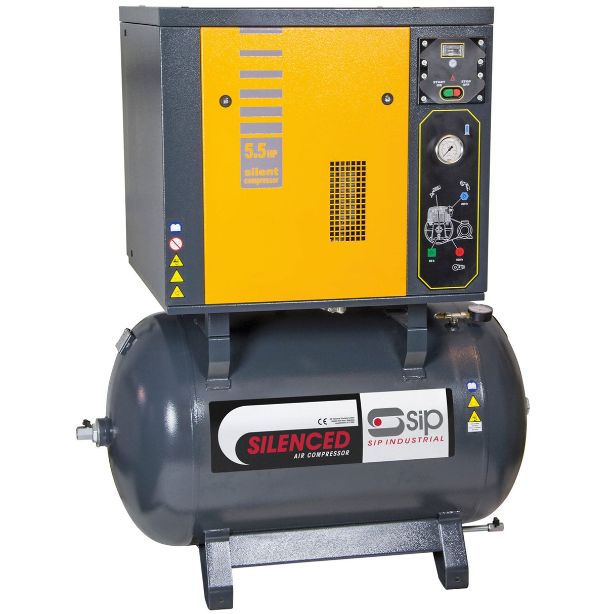 SIP NB5.5/270 Silenced Piston Compressor - SIP-04205 - SIP Tools UK - Trade Counter Direct