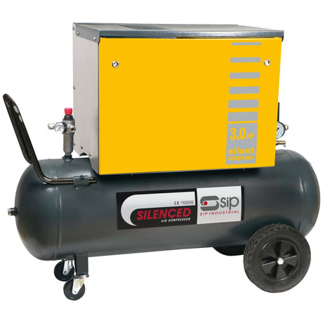 SIP PB3800/3M/100 Silenced Piston Compressor - SIP-06219 - SIP Tools UK - Trade Counter Direct