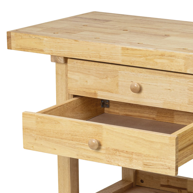 SIP Professional Hardwood 4 - Drawer Workbench - SIP-01460 - SIP Tools UK - Trade Counter Direct