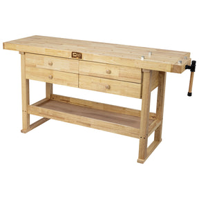 SIP Professional Hardwood 4 - Drawer Workbench - SIP-01460 - SIP Tools UK - Trade Counter Direct