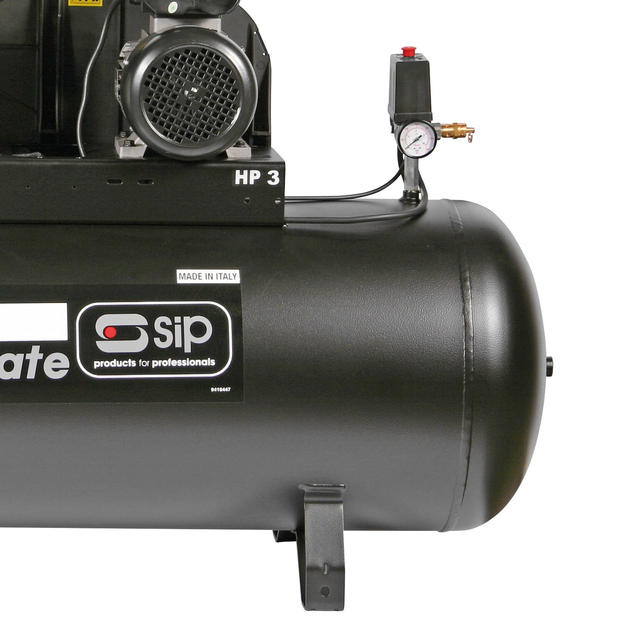 SIP PX3/200-SRB 200ltr Belt Drive Compressor - SIP-05302 - SIP Tools UK - Trade Counter Direct