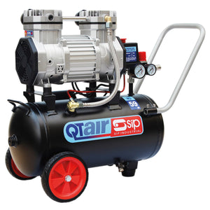 SIP QT AIR DD 1.5hp 24ltr Ultra Low Noise Oil-Free Direct Drive Compressor - SIP-05491 - SIP Tools UK - Trade Counter Direct
