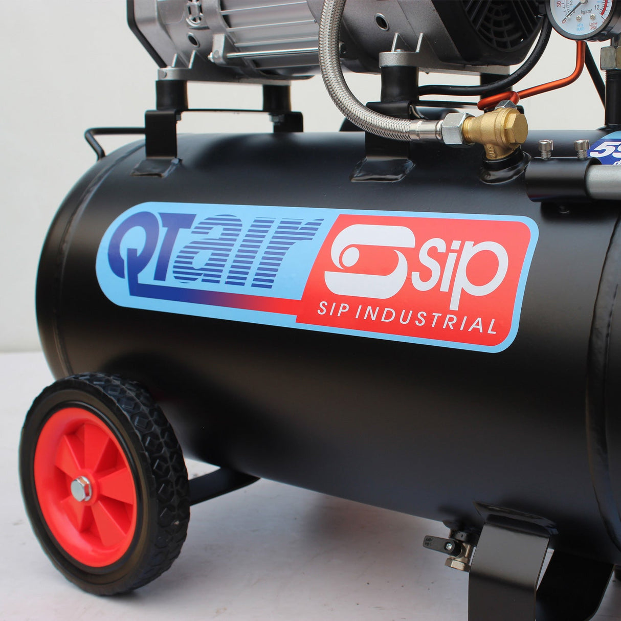 SIP QT AIR DD 1.5hp 50ltr Ultra Low Noise Oil-Free Direct Drive Compressor - SIP-05492 - SIP Tools UK - Trade Counter Direct