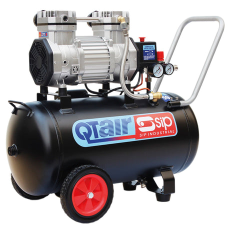 SIP QT AIR DD 1.5hp 50ltr Ultra Low Noise Oil-Free Direct Drive Compressor - SIP-05492 - SIP Tools UK - Trade Counter Direct