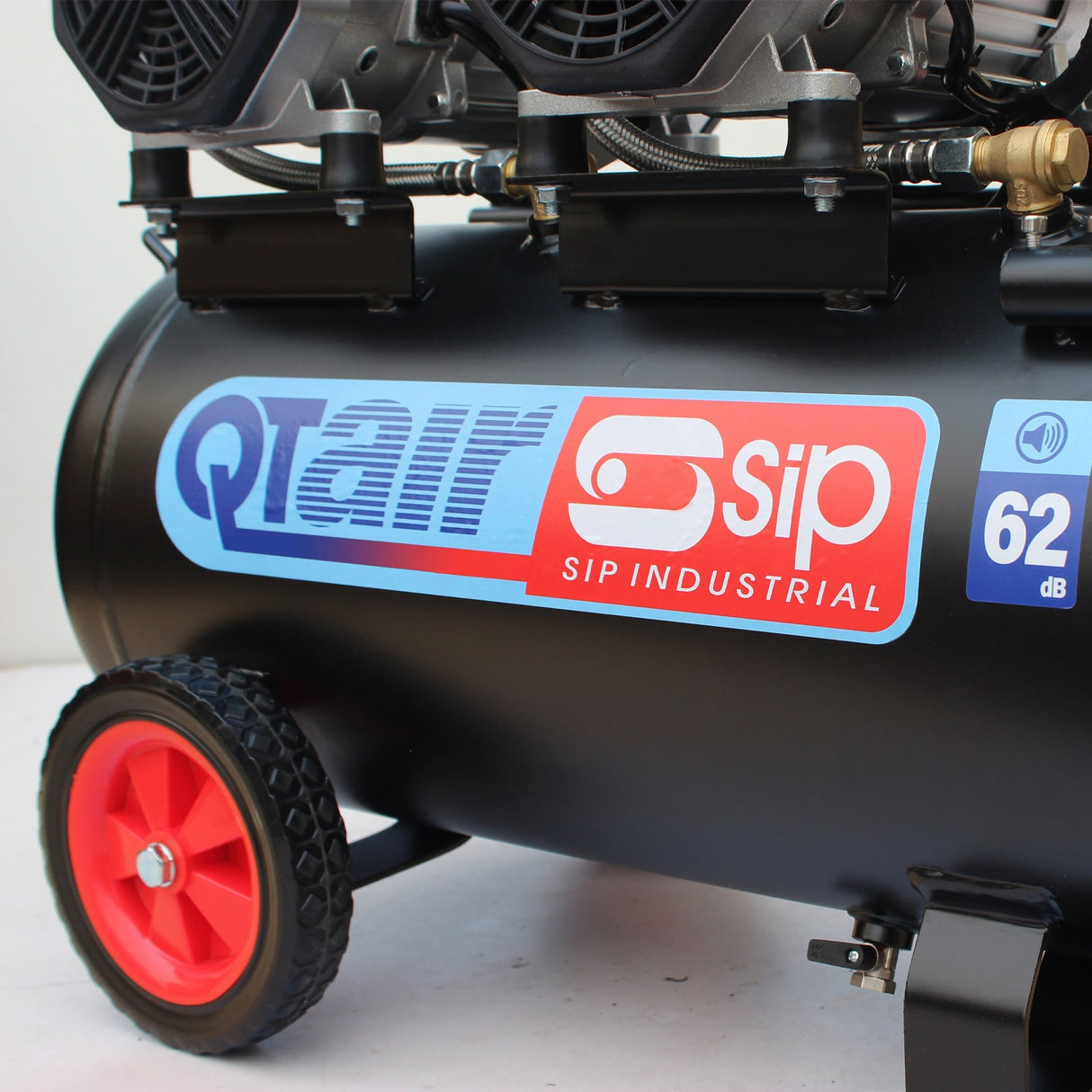 SIP QT AIR DD 3hp 50ltr Ultra Low Noise Oil-Free Direct Drive Compressor - SIP-05493 - SIP Tools UK - Trade Counter Direct