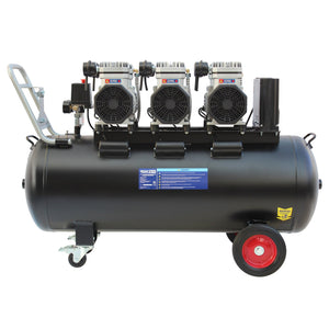 SIP QT AIR DD 4.5hp 150ltr Ultra Low Noise Compressor & Hose Reel Package - SIP-05497AHR15 - SIP Tools UK - Trade Counter Direct