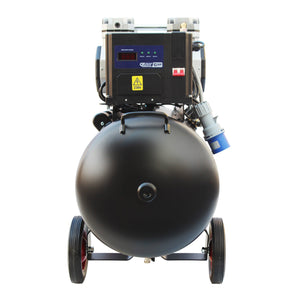 SIP QT AIR DD 4.5hp 150ltr Ultra Low Noise Compressor & Hose Reel Package - SIP-05497AHR15 - SIP Tools UK - Trade Counter Direct