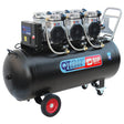 SIP QT AIR DD 4.5hp 200ltr Ultra Low Noise Oil-Free Direct Drive Compressor - SIP-05498 - SIP Tools UK - Trade Counter Direct