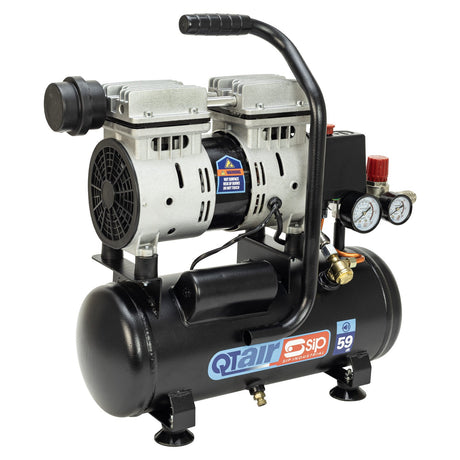 SIP QT AIR DD 6ltr Ultra Low Noise Oil-Free Direct Drive Compressor - SIP-05398 - SIP Tools UK - Trade Counter Direct