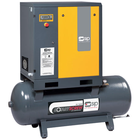 SIP RS08-08-500BD 500ltr Rotary Screw Compressor - SIP-06387A - SIP Tools UK - Trade Counter Direct