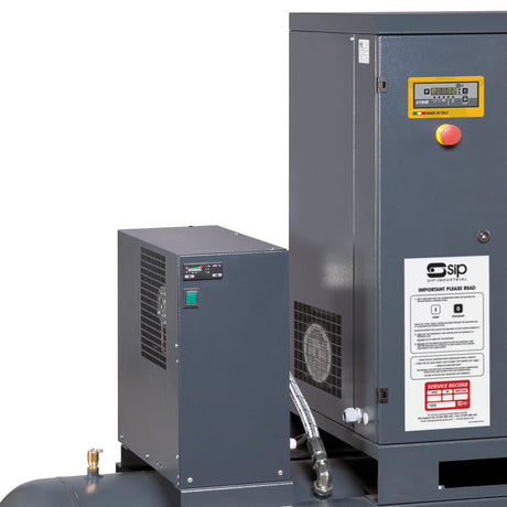 SIP RS08-10-270BD/RD 270ltr Rotary Screw Compressor with Dryer - SIP-06322 - SIP Tools UK - Trade Counter Direct