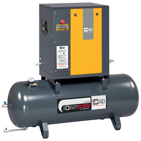 SIP RS5.5-10-270BD 270ltr Rotary Screw Compressor - SIP-06201 - SIP Tools UK - Trade Counter Direct