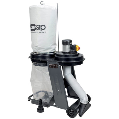SIP Single Bag Dust Collector w/ Attachments - 01968 - SIP-01968 - SIP Tools UK - Trade Counter Direct