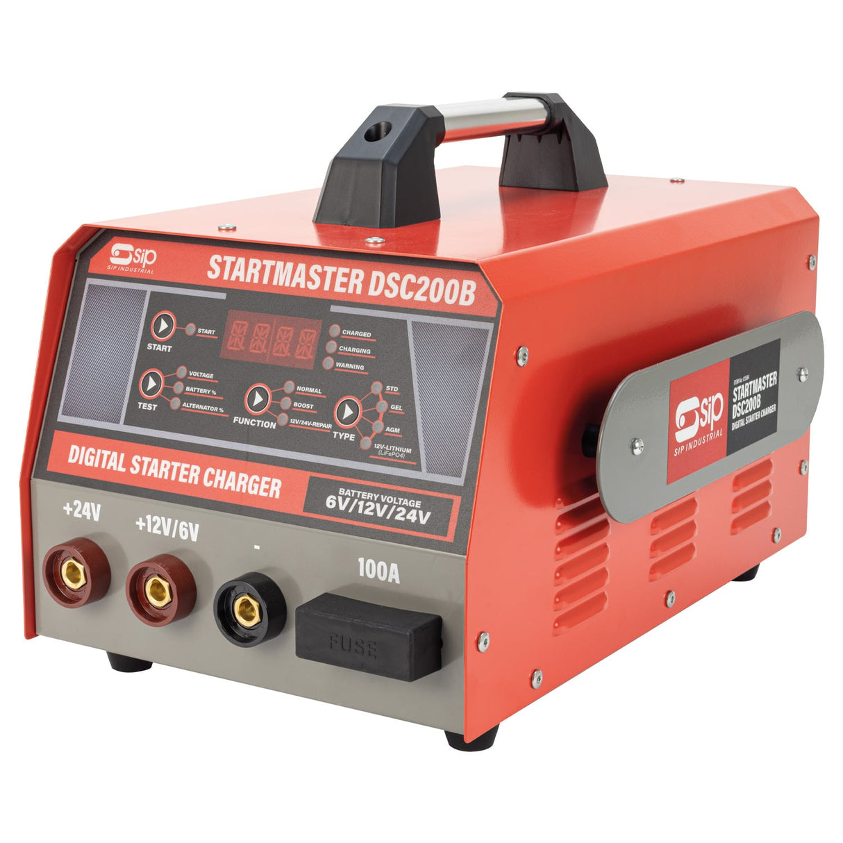 SIP STARTMASTER DSC200B Digital Starter Charger - SIP-03584 - SIP Tools UK - Trade Counter Direct