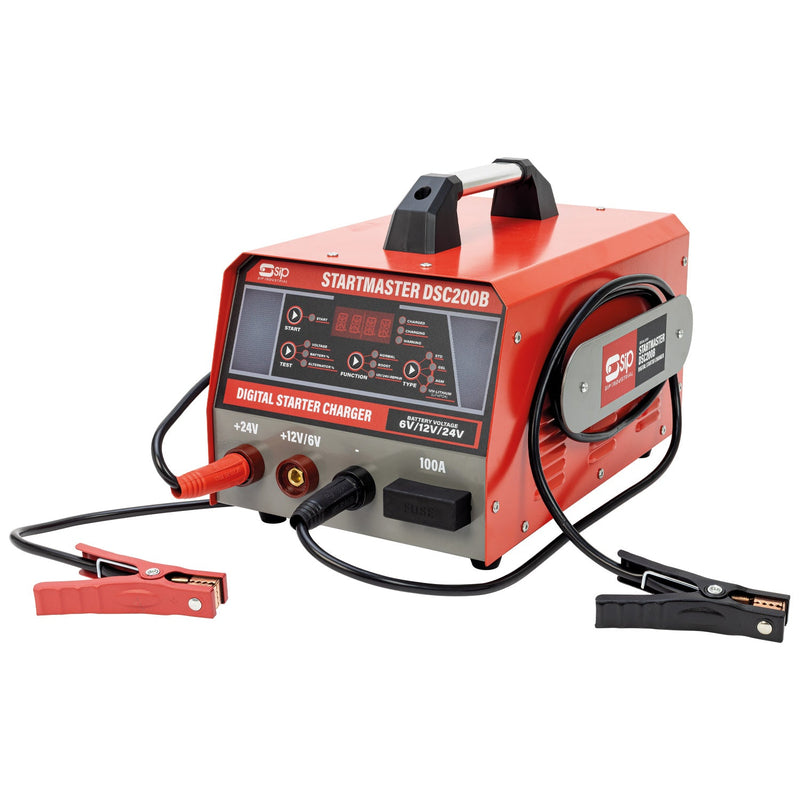 SIP STARTMASTER DSC200B Digital Starter Charger - SIP-03584 - SIP Tools UK - Trade Counter Direct