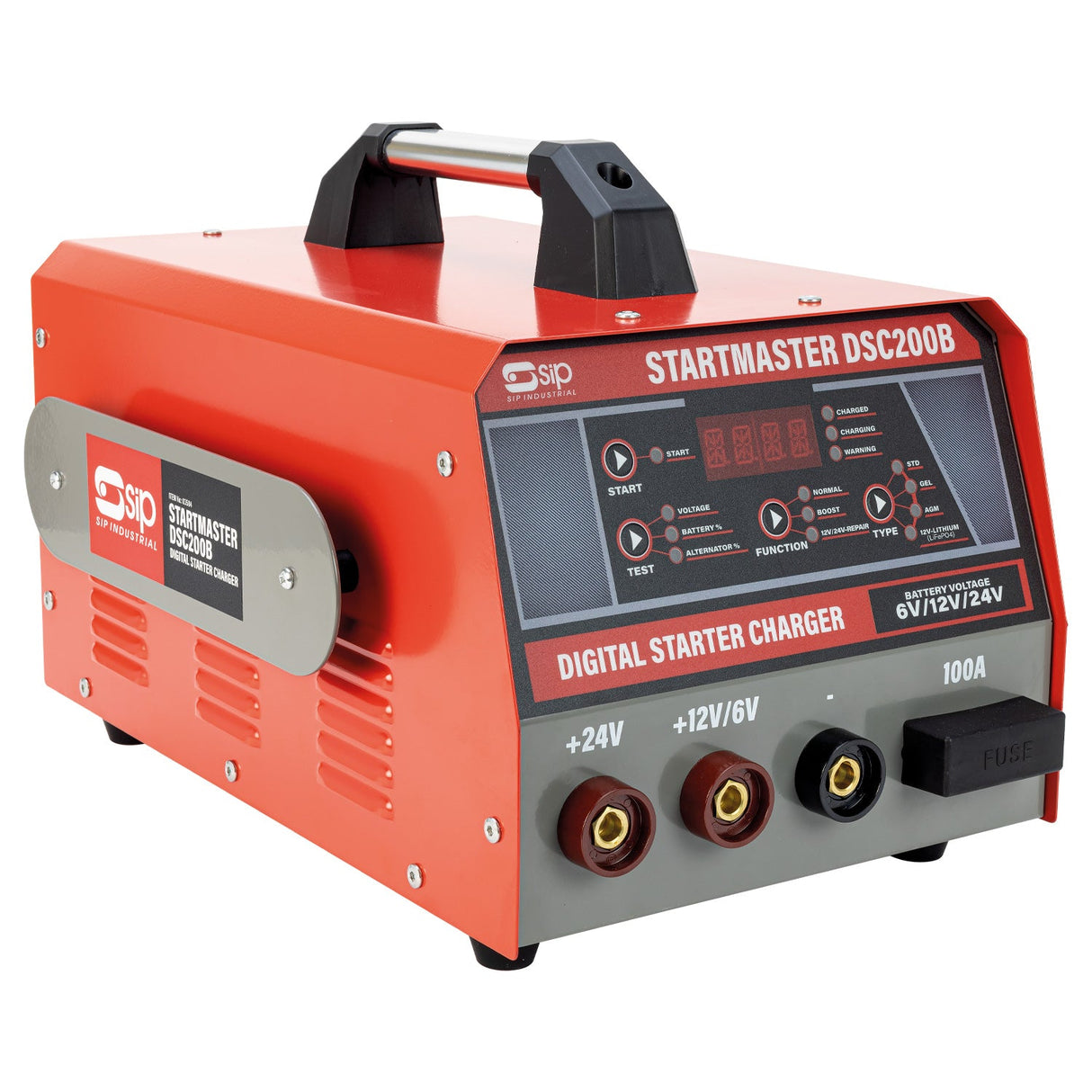 SIP STARTMASTER DSC200B Digital Starter Charger - SIP-03584 - SIP Tools UK - Trade Counter Direct