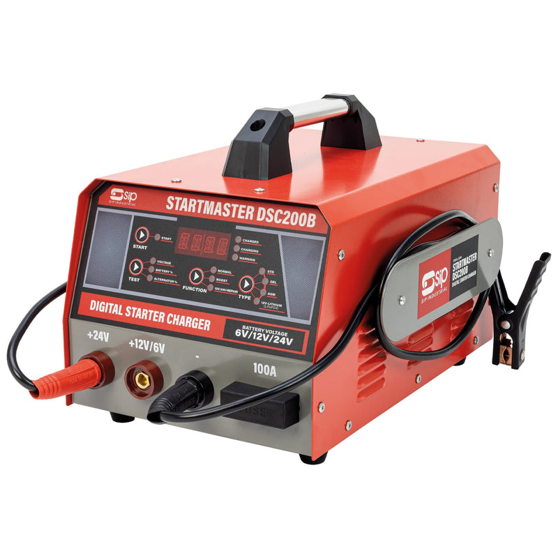 SIP STARTMASTER DSC200B Digital Starter Charger - SIP-03584 - SIP Tools UK - Trade Counter Direct