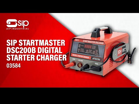 SIP STARTMASTER DSC200B Digital Starter Charger - SIP-03584 - SIP Tools UK - Trade Counter Direct