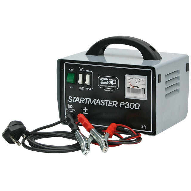 SIP STARTMASTER P300 Battery Starter Charger - SIP-05532 - SIP Tools UK - Trade Counter Direct