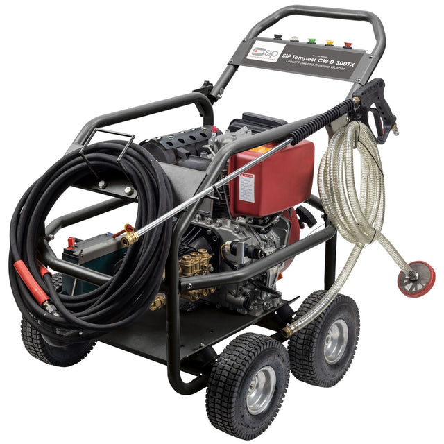 SIP TEMPEST CW - D 300TX Diesel Pressure Washer - 08989 - SIP-08989 - SIP Tools UK - Trade Counter Direct
