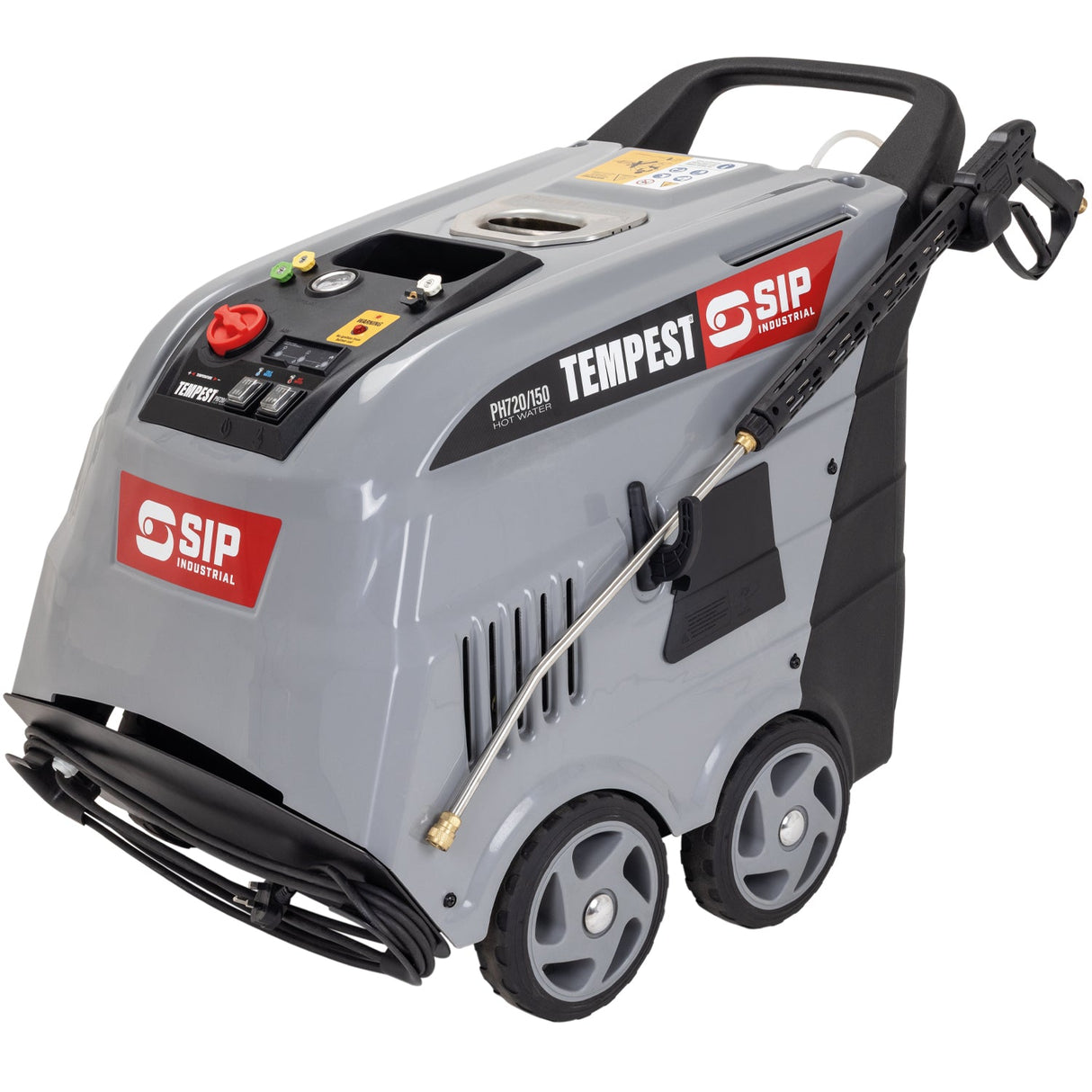 SIP TEMPEST® PH720/150 Hot Water Electric Pressure Washer - SIP-08957 - SIP Tools UK - Trade Counter Direct
