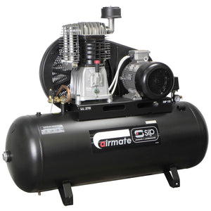 SIP TN10/270 270ltr Belt Drive Compressor - SIP-06587 - SIP Tools UK - Trade Counter Direct