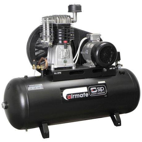 SIP TN10/270 270ltr Belt Drive Compressor - SIP-06587 - SIP Tools UK - Trade Counter Direct