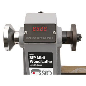 SIP Variable Speed Midi Wood Lathe - SIP-01936 - SIP Tools UK - Trade Counter Direct