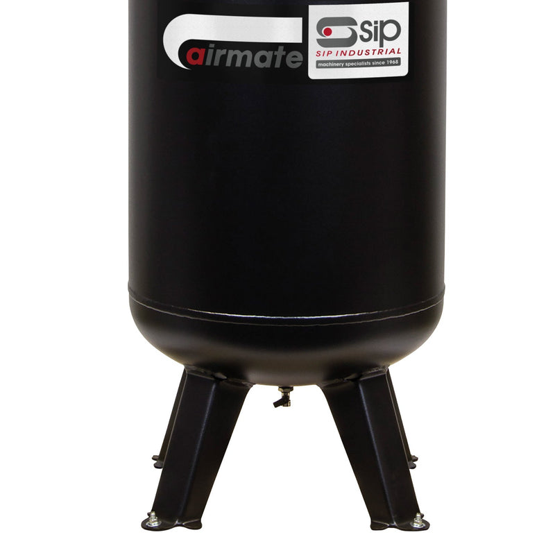 SIP VN3/150-SB 150ltr Vertical Belt Drive Compressor - SIP-06323 - SIP Tools UK - Trade Counter Direct