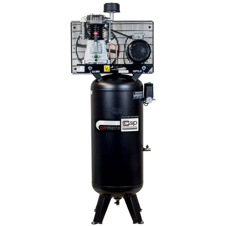 SIP VN5.5/150-TB 150ltr Vertical Belt Drive Compressor - SIP-06335 - SIP Tools UK - Trade Counter Direct