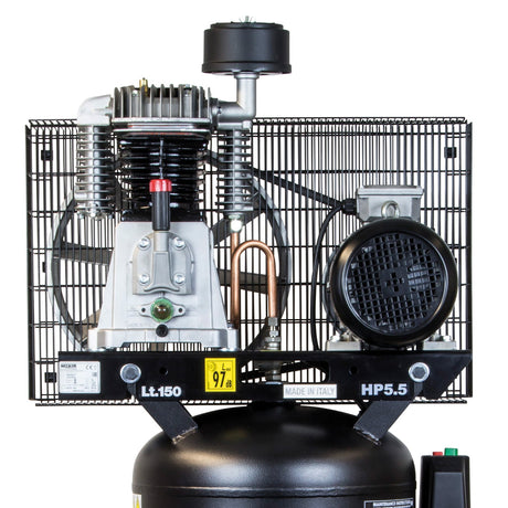 SIP VN5.5/150-TB 150ltr Vertical Belt Drive Compressor - SIP-06335 - SIP Tools UK - Trade Counter Direct