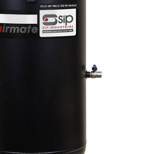 SIP VN5.5/150-TB 150ltr Vertical Belt Drive Compressor - SIP-06335 - SIP Tools UK - Trade Counter Direct