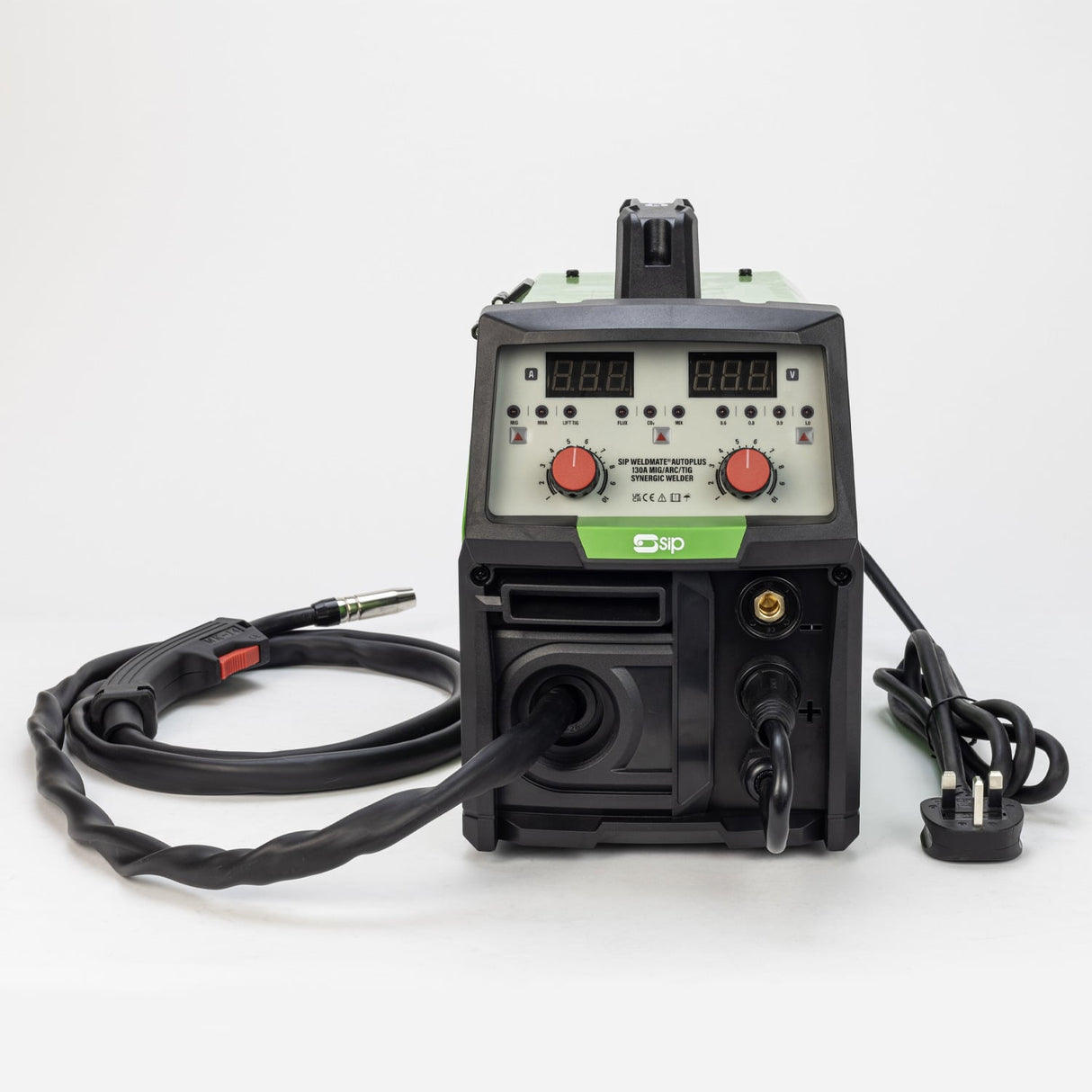SIP WELDMATE® AUTOPLUS 130A MIG/ARC/TIG Synergic Welder - SIP-05737 - SIP Tools UK - Trade Counter Direct