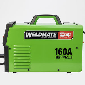 SIP WELDMATE® AUTOPLUS 160A MIG/ARC/TIG Synergic Inverter Welder with Cart Package - SIP-05738CART - SIP Tools UK - Trade Counter Direct