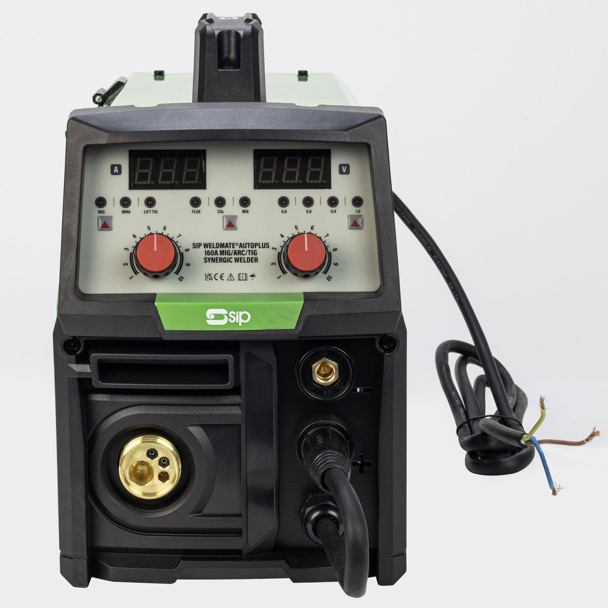 SIP WELDMATE® AUTOPLUS 160A MIG/ARC/TIG Synergic Inverter Welder with Trolley Package - SIP-05738TROLLEY - SIP Tools UK - Trade Counter Direct