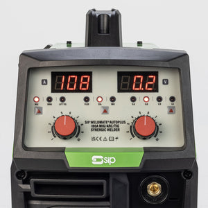 SIP WELDMATE® AUTOPLUS 180A MIG/ARC/TIG Synergic Welder - SIP-05739 - SIP Tools UK - Trade Counter Direct