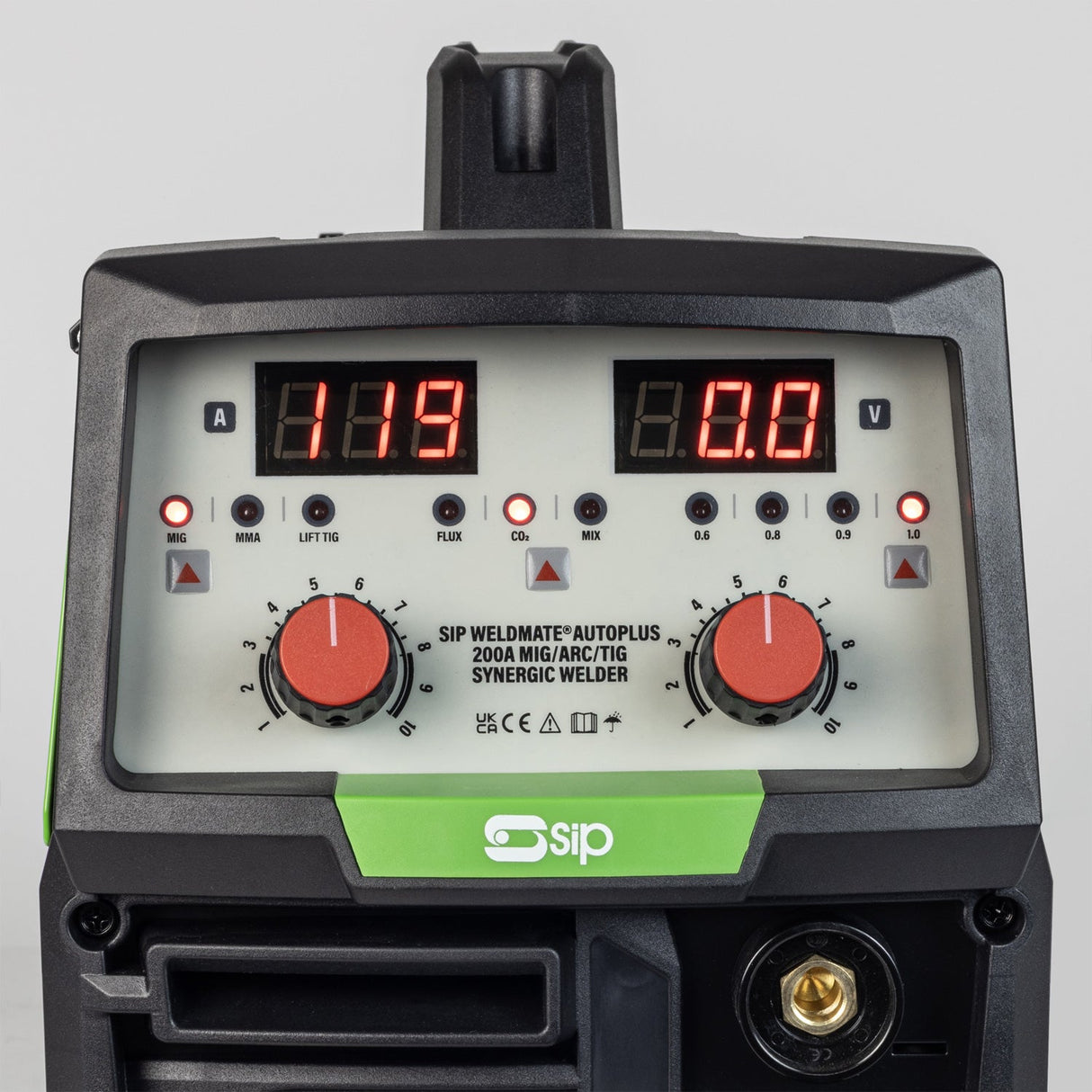 SIP WELDMATE® AUTOPLUS 200A MIG/ARC/TIG Synergic Inverter Welder with Trolley Package - SIP-05740TROLLEY - SIP Tools UK - Trade Counter Direct