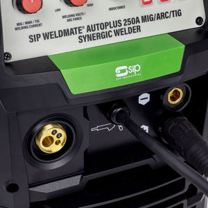 SIP WELDMATE® AUTOPLUS 250A MIG/ARC/TIG Synergic Inverter Welder - SIP-05751 - SIP Tools UK - Trade Counter Direct