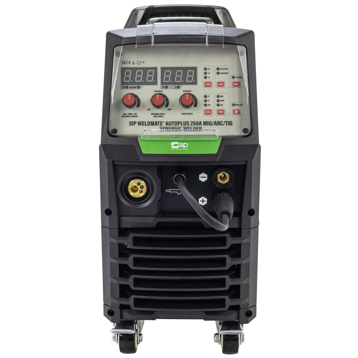 SIP WELDMATE® AUTOPLUS 250A MIG/ARC/TIG Synergic Inverter Welder - SIP-05751 - SIP Tools UK - Trade Counter Direct