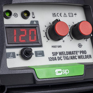 SIP WELDMATE® PRO 120A DC TIG/ARC Inverter Welder - SIP-05693 - SIP Tools UK - Trade Counter Direct