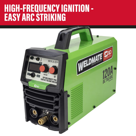 SIP WELDMATE® PRO 120A DC TIG/ARC Inverter Welder - SIP-05693 - SIP Tools UK - Trade Counter Direct