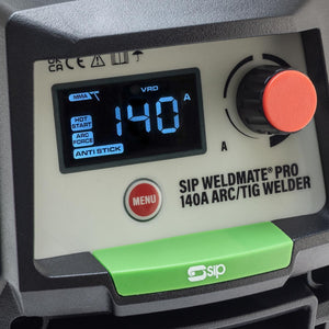 SIP WELDMATE® PRO 140A ARC/TIG Inverter Welder - SIP-05690 - SIP Tools UK - Trade Counter Direct